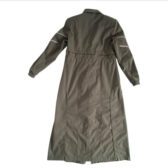 Alamera Khaki Military Style Trench M​​ - Picture 3 of 11